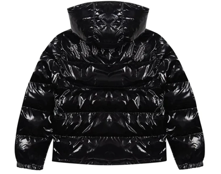 Trapstar Irongate Shiny Black Jacket