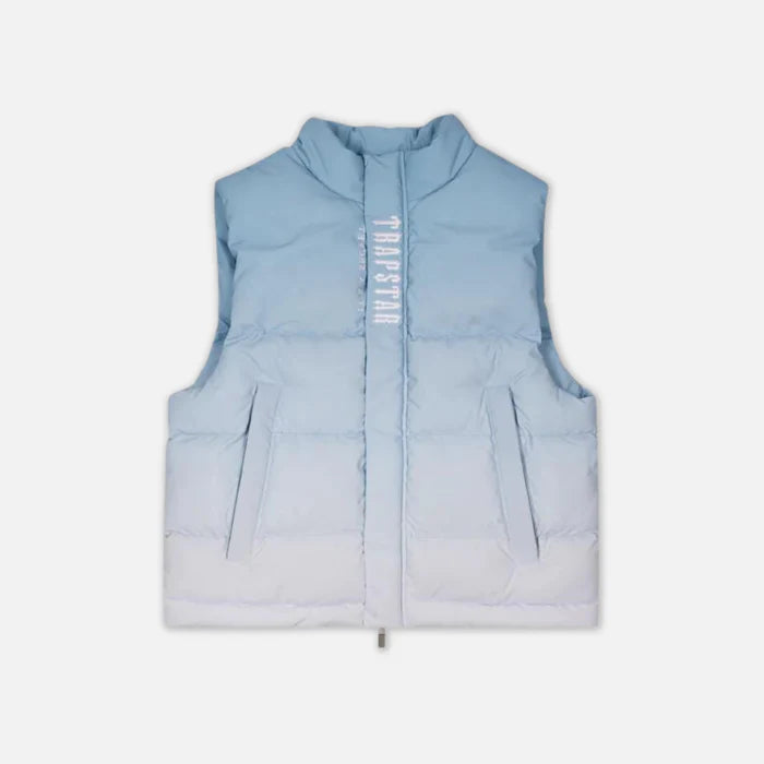 TRAPSTAR DECODED GILET - BLUE GRADIENT