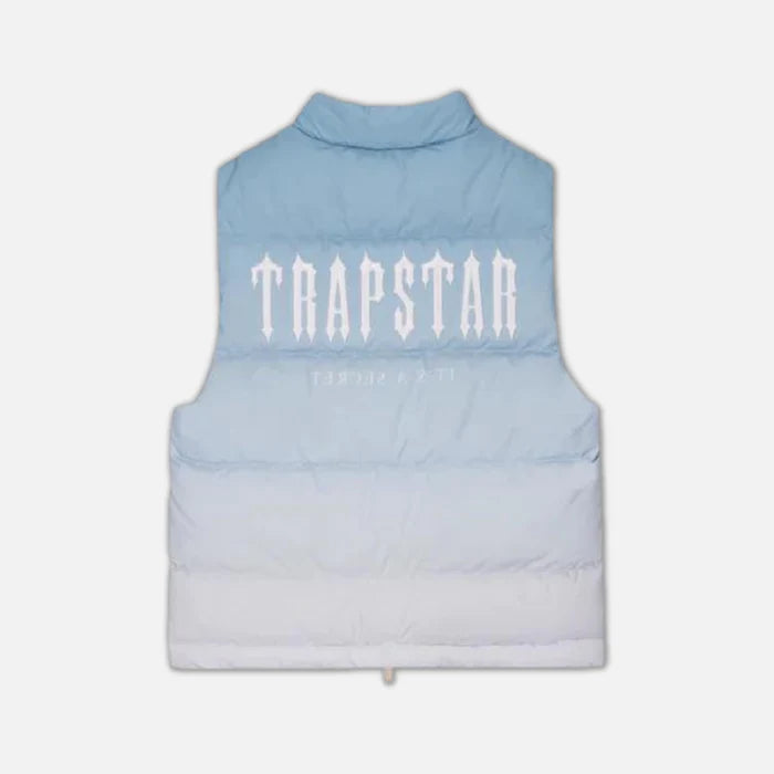 TRAPSTAR DECODED GILET - BLUE GRADIENT