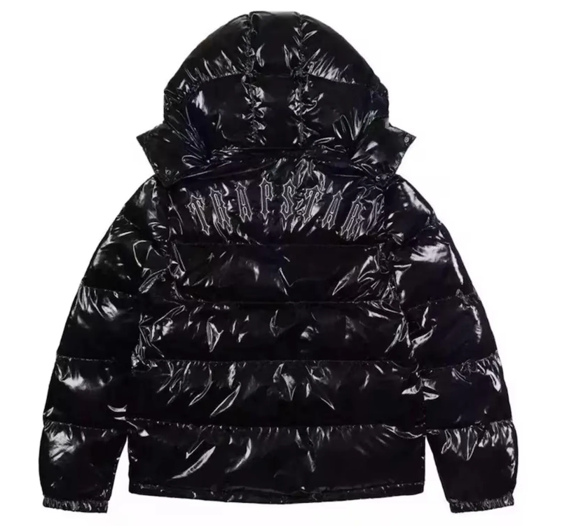 Trapstar Irongate Shiny Black Jacket