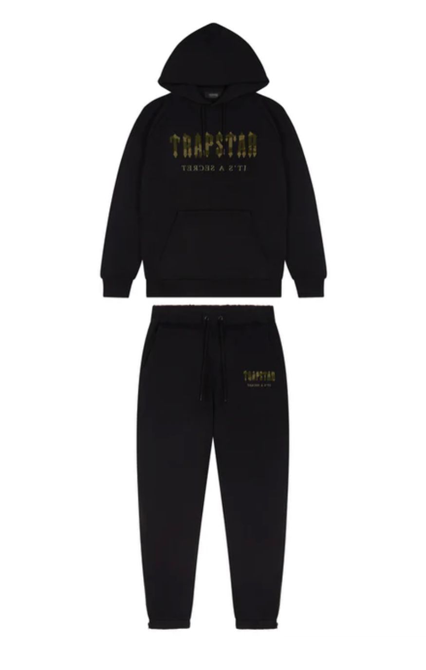 TRAPSTAR CHENILLE TRACKSUIT ARMY GREEN
