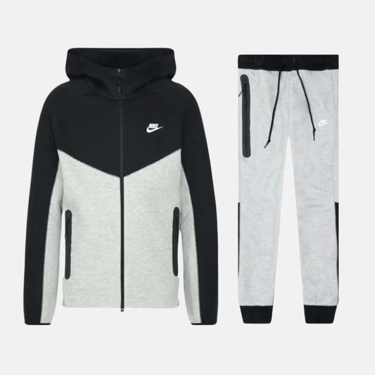 Nike Tech Fleece Set - Black & Grey (4th Gen - New Season)