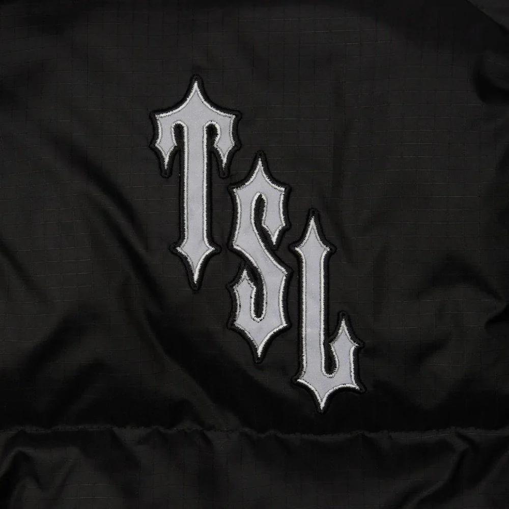 Trapstar Shooters Hooded Puffer Jacket - Black/Reflective