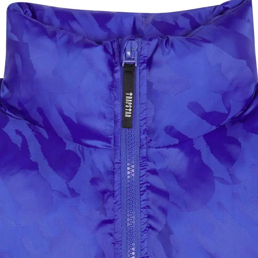Trapstar T Jacquard Puffer Jacket - Dazzling Blue