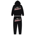 Trapstar Irongate Arch Chenille 2.0 Tracksuit - Black/Candy