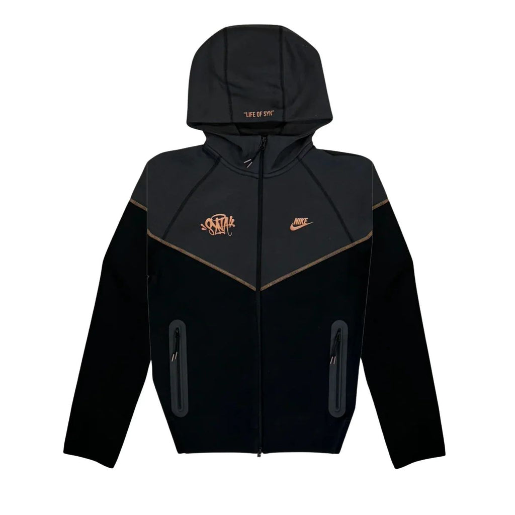 CENTRAL CEE X NIKE TECH FLEECE SET - BLACK, ANTHRACITE, METALLIC RED BRONZE (SYNA WORLD)