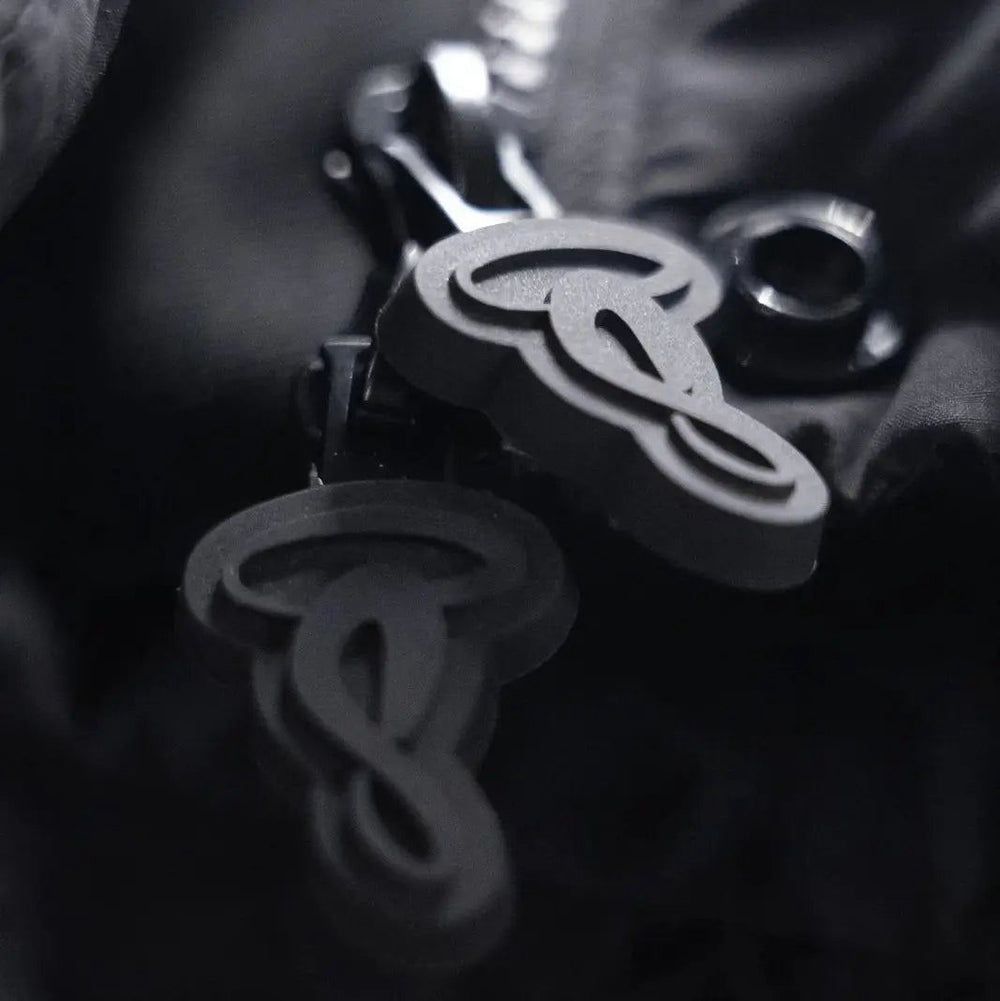 Synaworld 'Syna Logo' Jacket - Black/Black