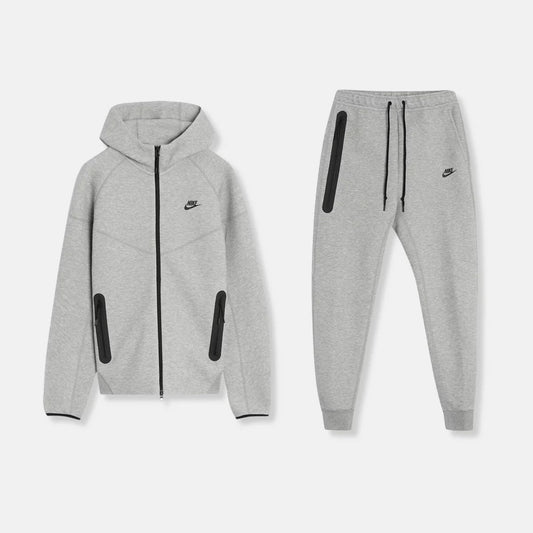 Nike Tech Fleece Set - Grey (4th Gen - New Season)