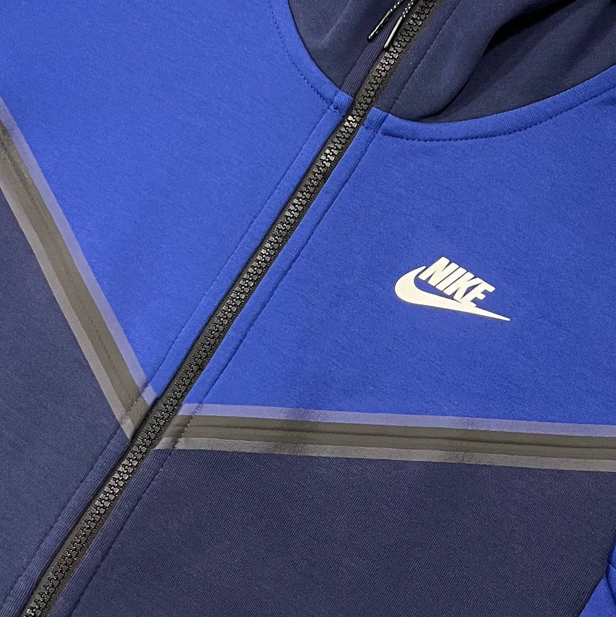 Nike Tech Fleece Set - Blackened Blue / Royal Blue (3rd Gen - Old Season)