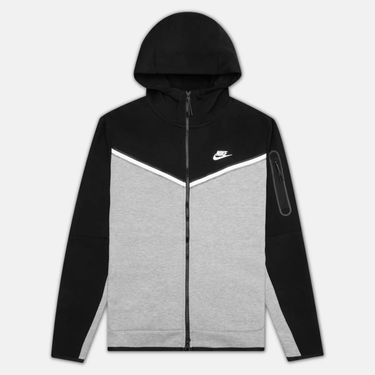 Nike Tech Fleece Set - Black, Grey & White (3rd Gen - Old Season)