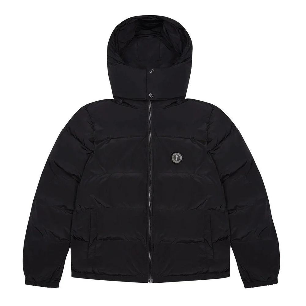 TRAPSTAR NON-SHINY IRONGATE DETACHABLE HOODED PUFFER JACKET
