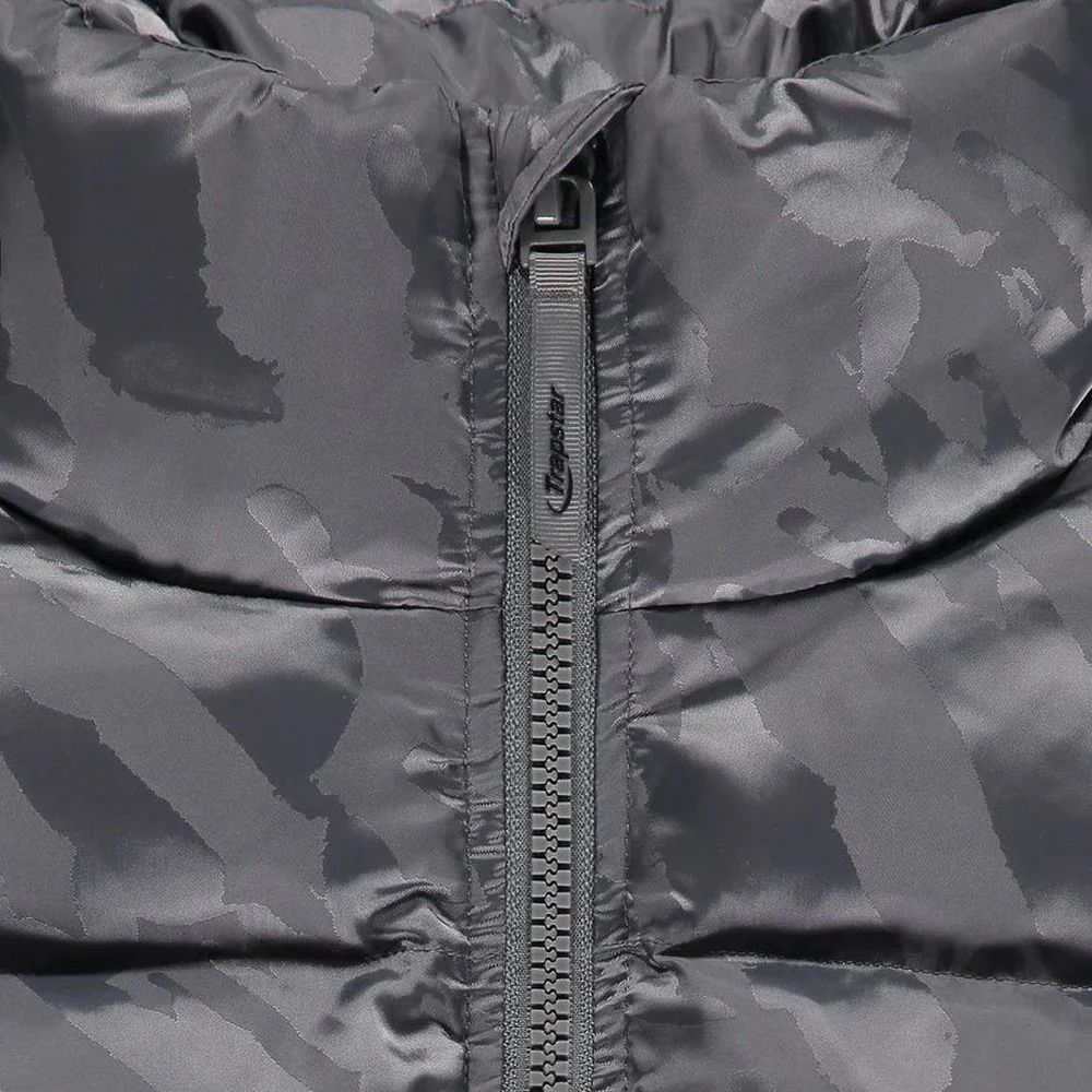 Womens Trapstar T Jacquard Puffer Jacket - GREY