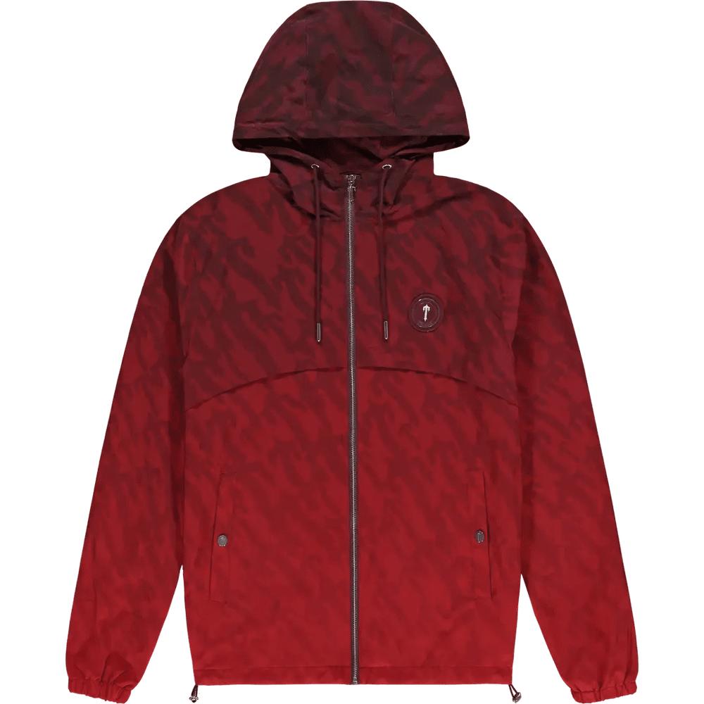 TRAPSTAR IRONGATE T WINDBREAKER - Burgundy