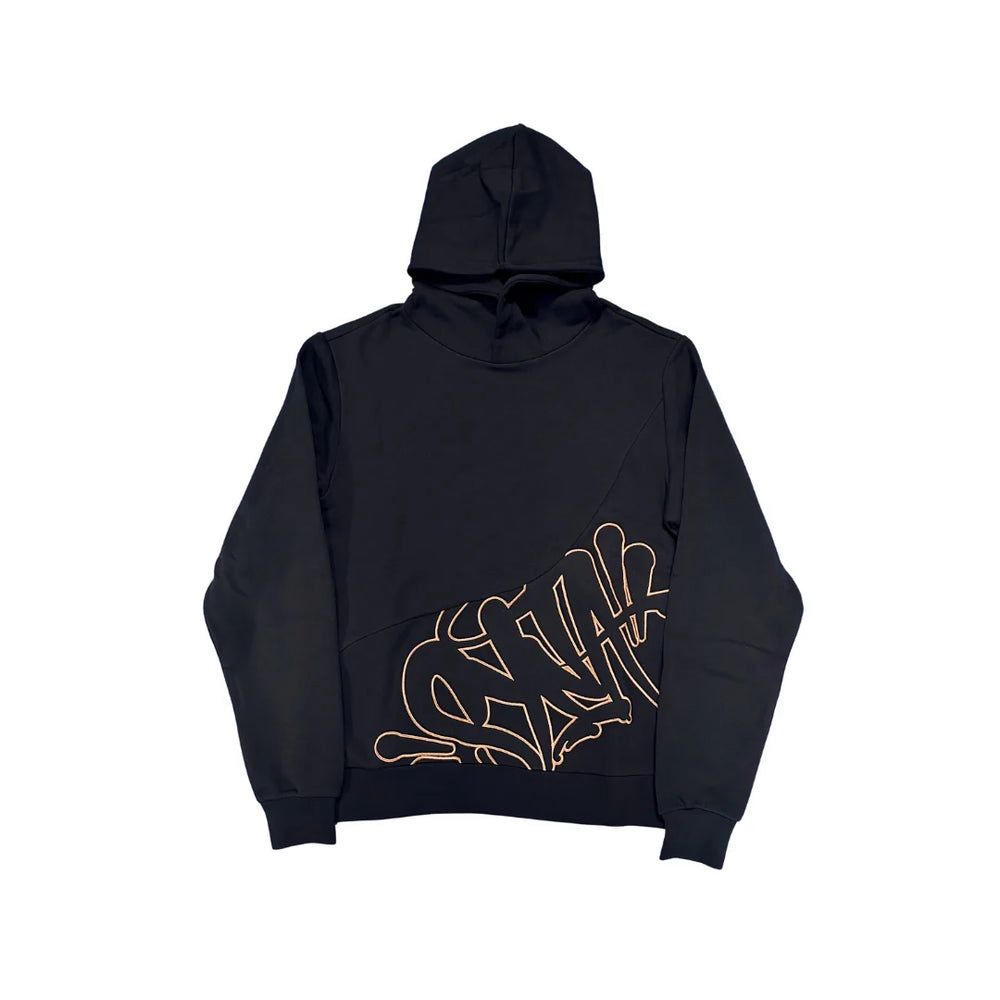 Syna World Logo Slice Tracksuit - Black / Rose Gold