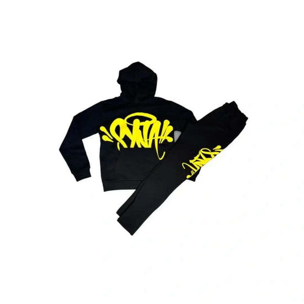 SYNA WORLD TEAM SYNA TRACKSUIT BLACK/YELLOW