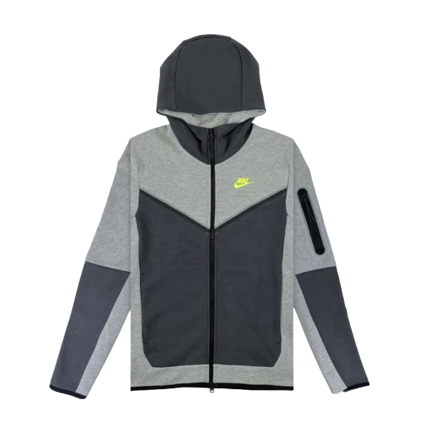 Nike Tech Fleece Set - Grey, Anthracite & Volt