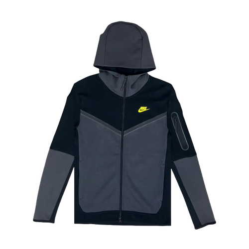 Nike Tech Fleece Tracksuit- Black, Anthracite & Volt